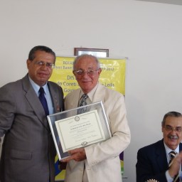 O Distrito 4751 se despede do GD Olney Ourives