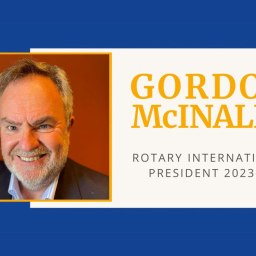 Gordon McInally, da Escócia, selecionado para presidente do Rotary em 2023-24